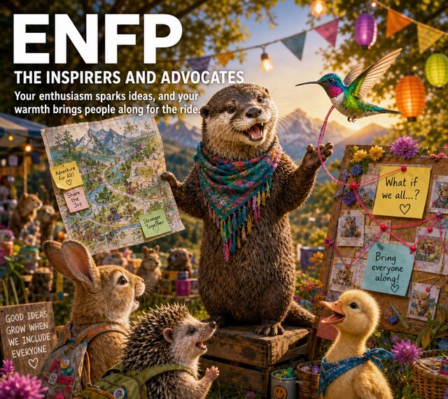 ENFP — The Inspirers and Advocates