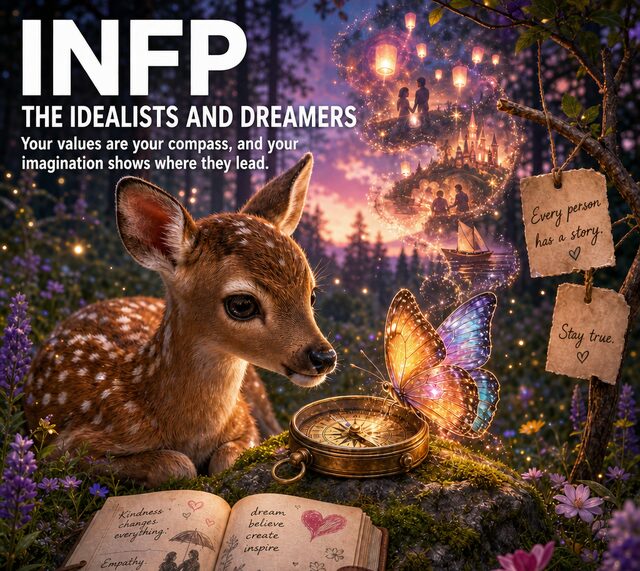 INFP — The Idealists and Dreamers