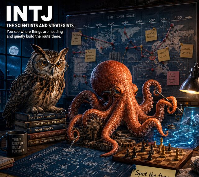 INTJ — The Scientists and Strategists
