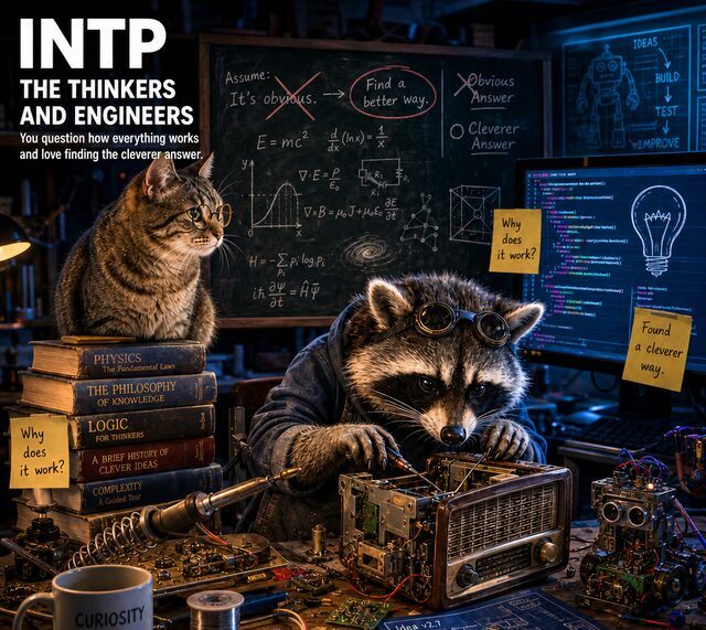 INTP — The Thinkers and Engineers