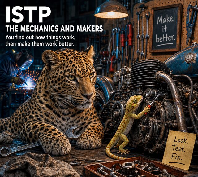 ISTP — The Mechanics and Makers